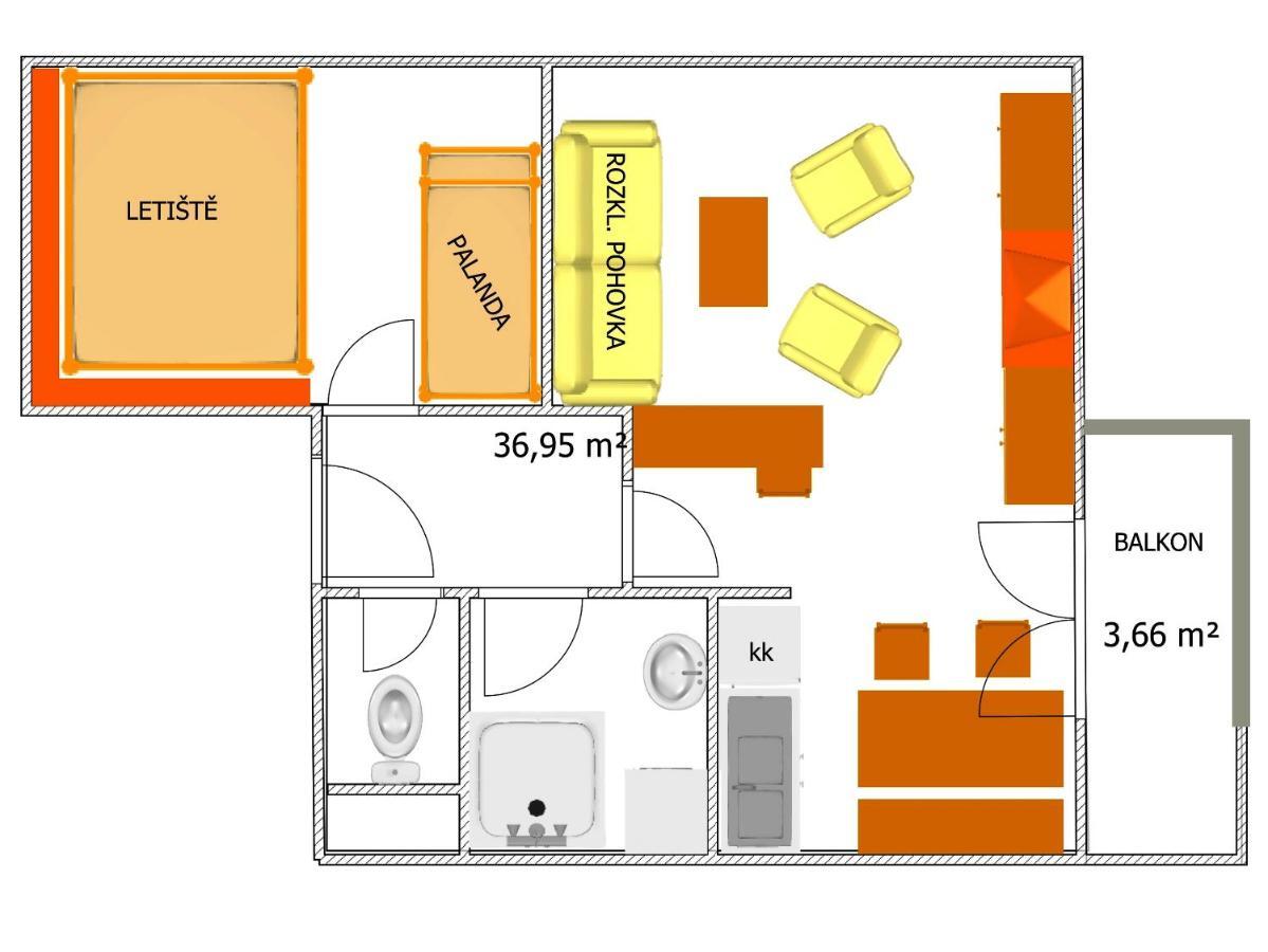 Apartman 6 U Sjezdovek Rokytnice nad Jizerou Dış mekan fotoğraf